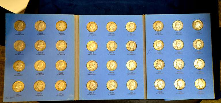 Estate Book Of Washington Quarters No Proof