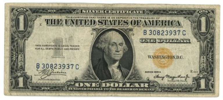 Nicer VF/XF 1935-A Series $1 North Africa Silver Cert