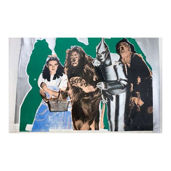 TO OZ by Steve Kaufman (1960-2010)