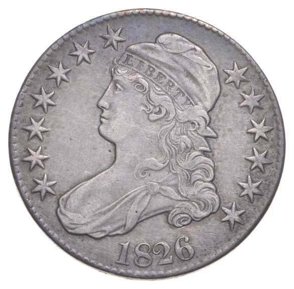 1826 Capped Bust Half Dollar