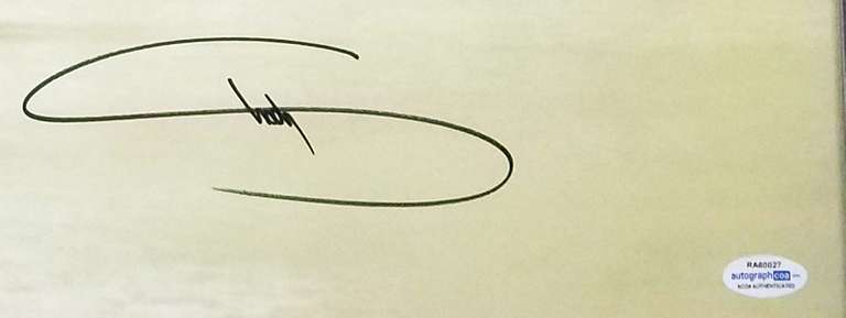 Eminem Slim Shady Autographed Kamikaze Lithograph