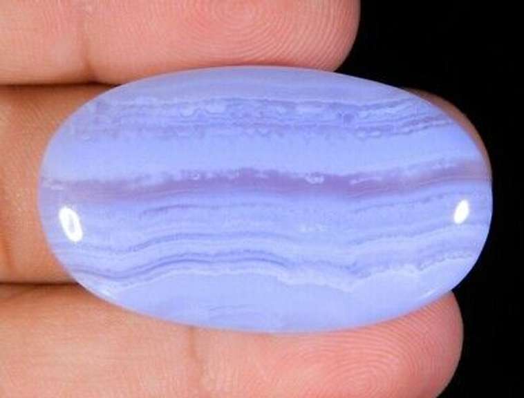 Artistic 54.63ct Namibian Blue Lace Agate