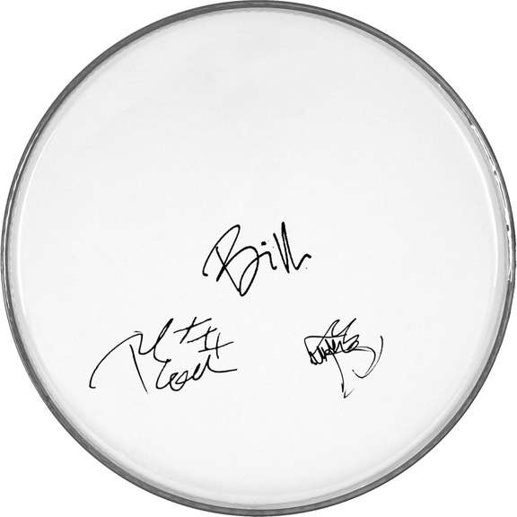 Green Day Facsimile Drumhead