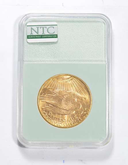 MS67 1911-D $20.00 Saint-Gaudens Gold Double Eagle - Graded NTC