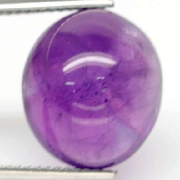Beautiful 10.42ct untreated Amethyst cabochon