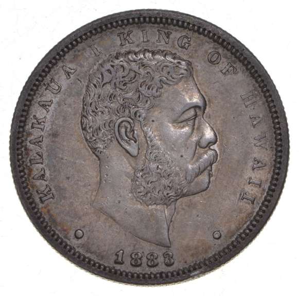 1883 Hawaii Half Dollar