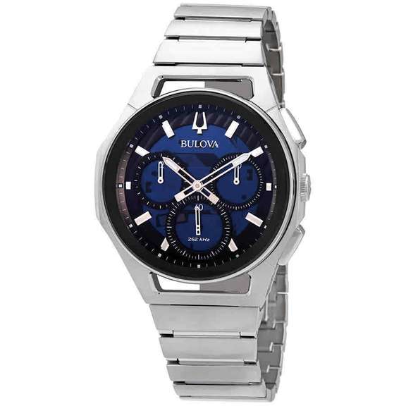 Bulova  Chronograph Quartz Blue Dial Men's Watch