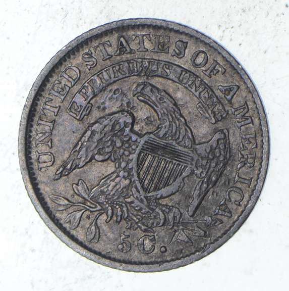 1835 Capped Bust Half Dime - Sharp