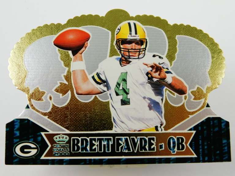 Brett Favre, Packers Crown Royale 2000 Football Card