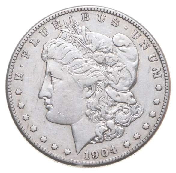 1904-S Morgan Silver Dollar
