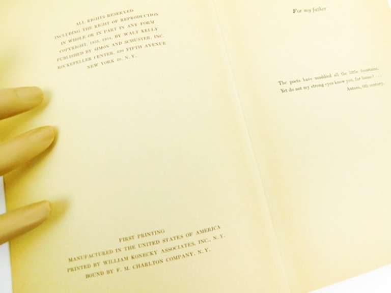 1954 The Incompleat Pogo, 1st Printing