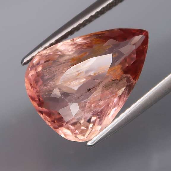 Beautiful antique pink 7.67ct high luster Tourmaline