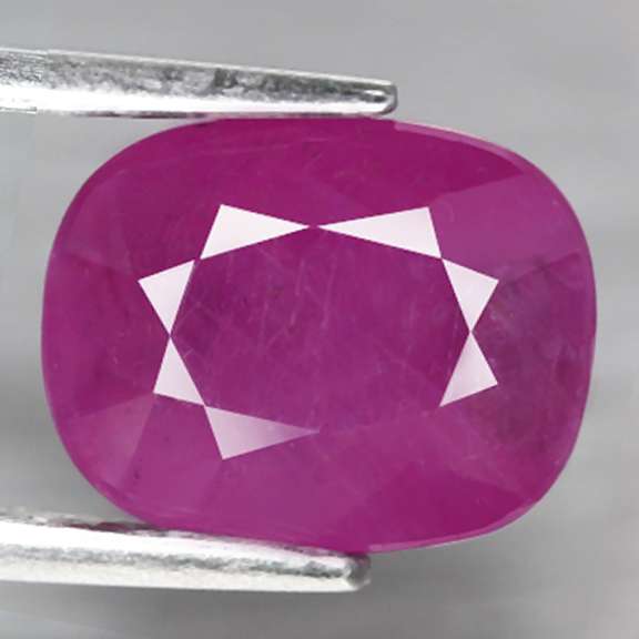 Unheated 3.23ct Ruby from Mozambique