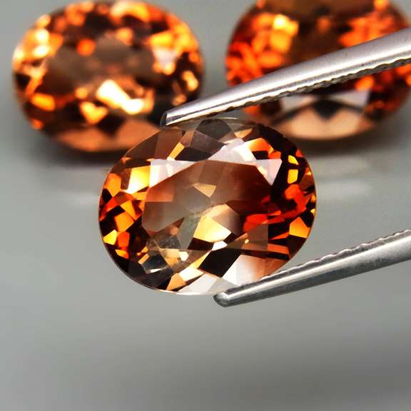 Holy smokes! Its 3 10x8mm Imperial Topaz!