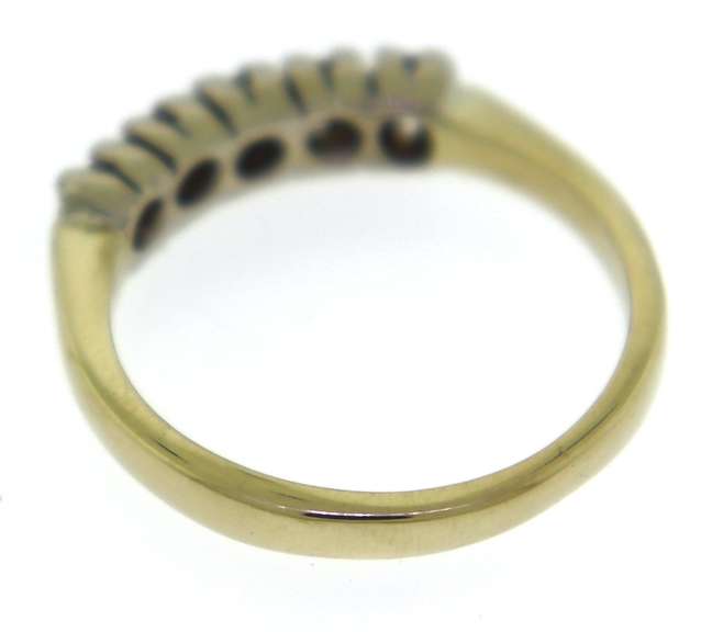 Lovely Yellow Gold Diamond Band