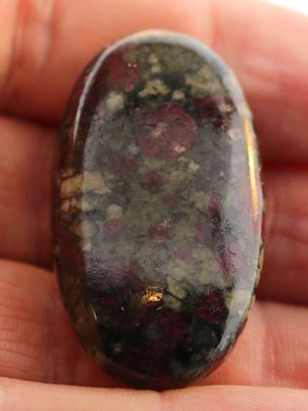 Marvelous 66.37ct Russian Eudialyte