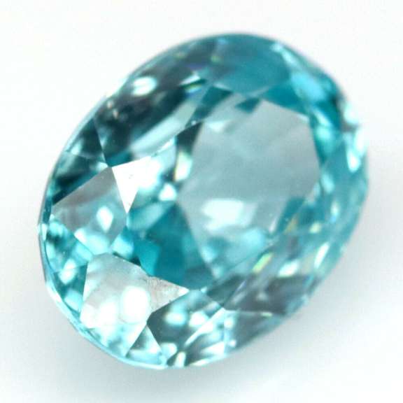 Super glittering! 2.15ct bi-color Cambodian Zircon
