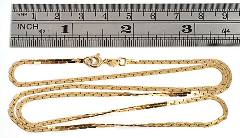 Practical Double C Link Necklace