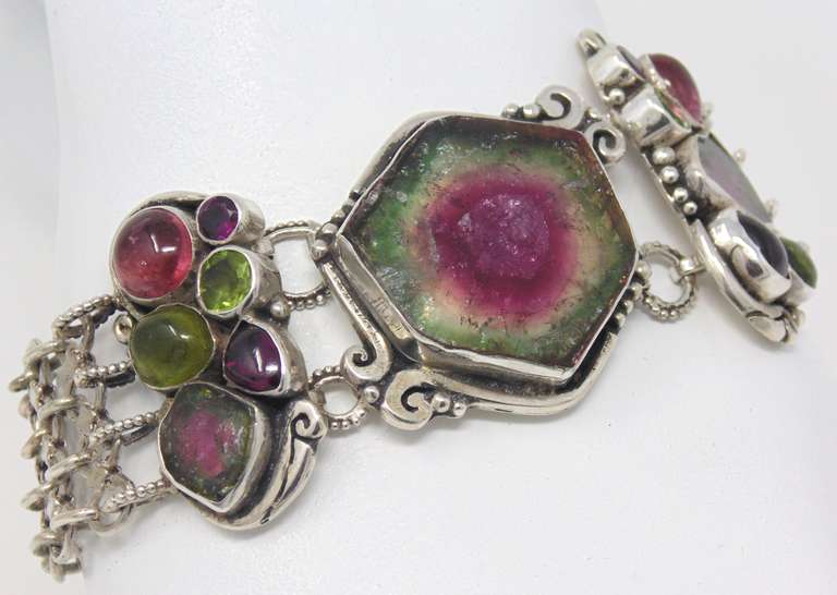 The Dreamer Tourmaline and Multi Stone Bracelet