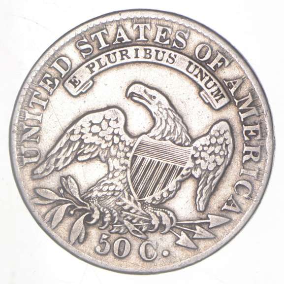 1833 Capped Bust Half Dollar