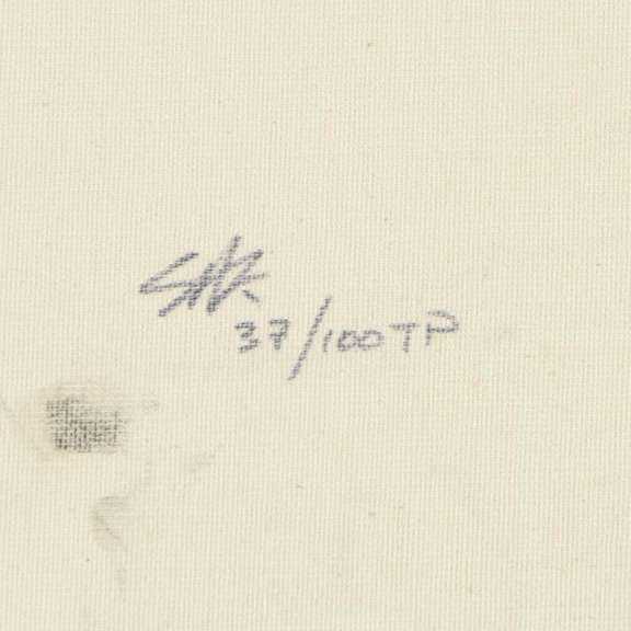 Fidel Castro by Steve Kaufman (1960-2010)