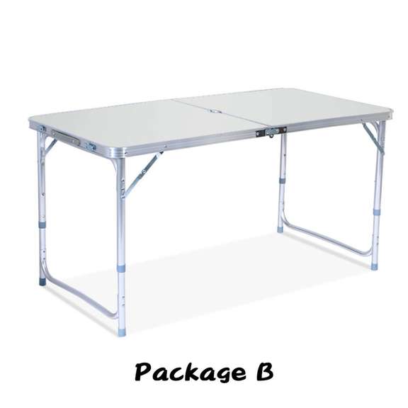 Portable Aluminum Alloy Folding Table Chair
