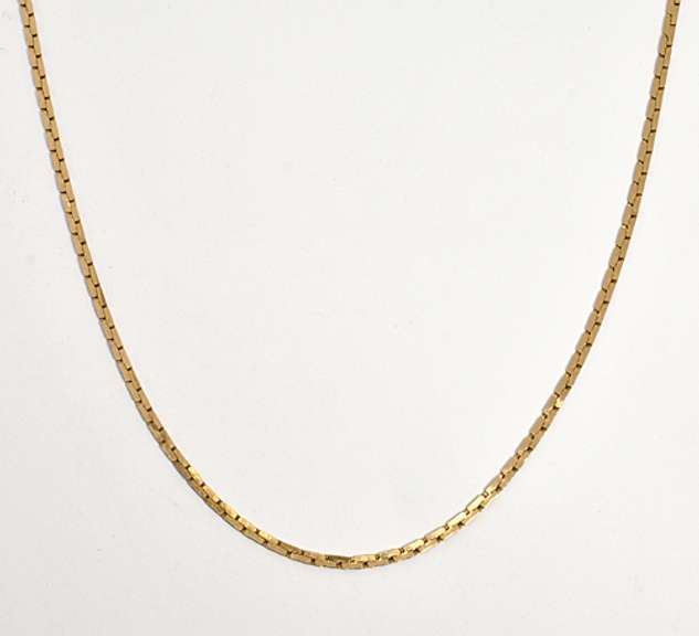 Practical Double C Link Necklace