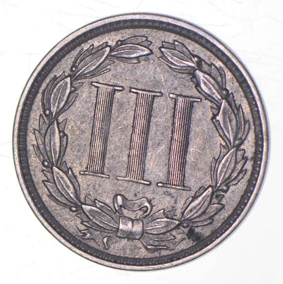 1870 Nickel Three-Cent Piece