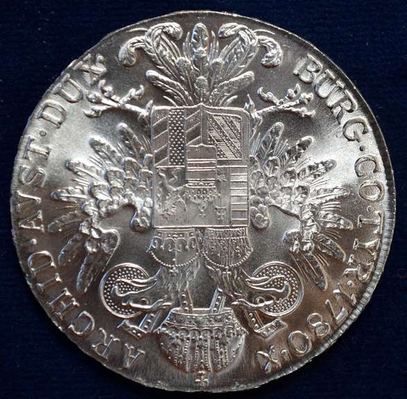 Austria 1 Thaler Maria Theresa Silver Restrike