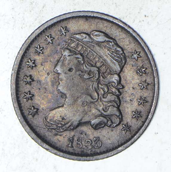 1835 Capped Bust Half Dime - Sharp