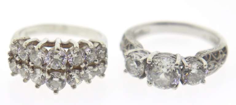 Lot of 11 Sterling Silver Rings
