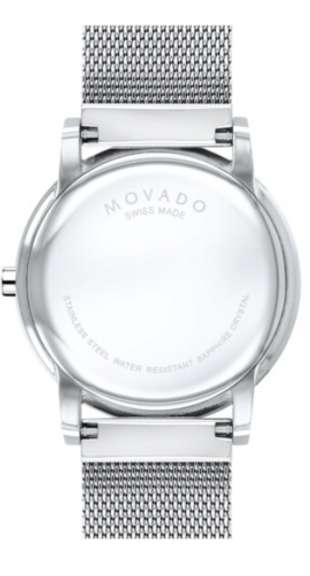 Movado Quartz Diamond Black Dial Ladies Watch