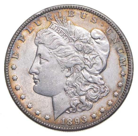 1893 Morgan Silver Dollar