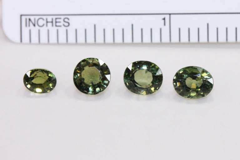 Warm Natural Tourmaline - Lot of 4