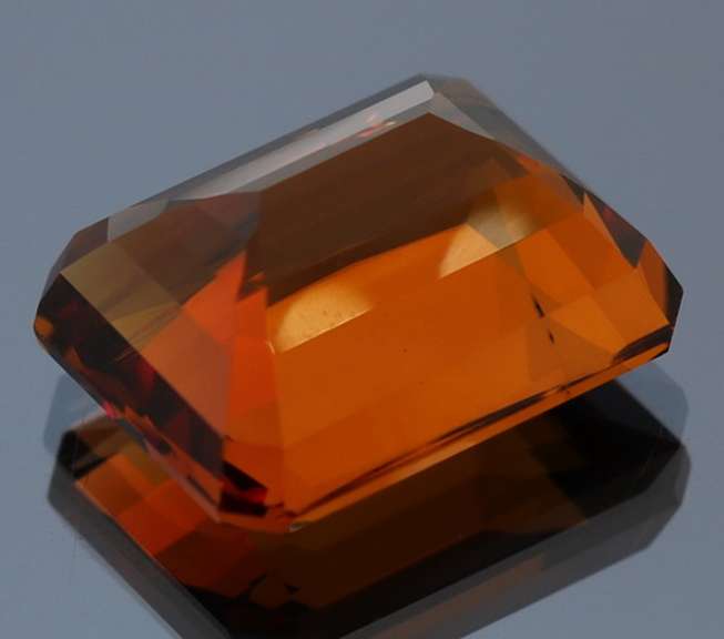 Top color AAA 26.41ct created Citrine