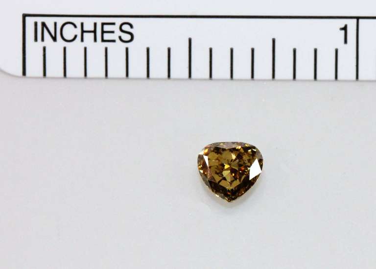 Shimmering Natural Brown Diamond - 0.38 ct.
