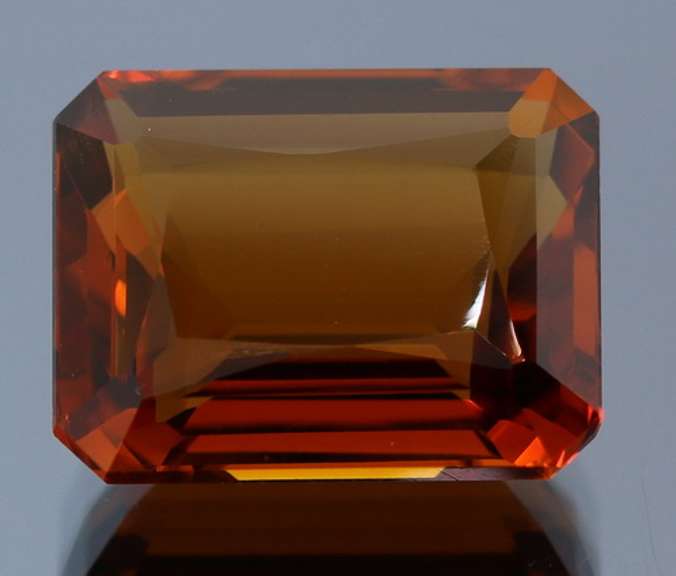 Top color AAA 26.41ct created Citrine