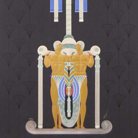 Les Pretresses by Erte (1892-1990)