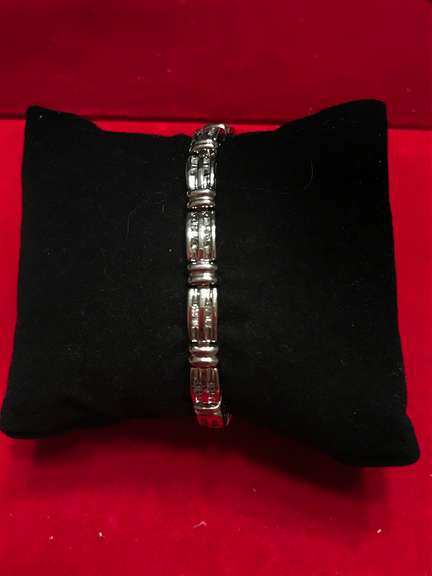 14K WHITE GOLD DIAMOND BRACELET