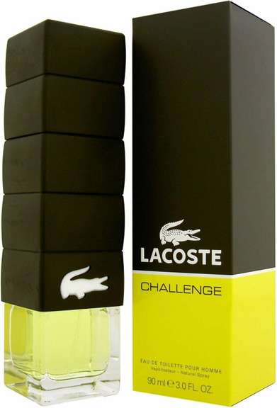 LACOSTE CHALLENGE by Lacoste 3.0 oz edt Cologne  New in Box