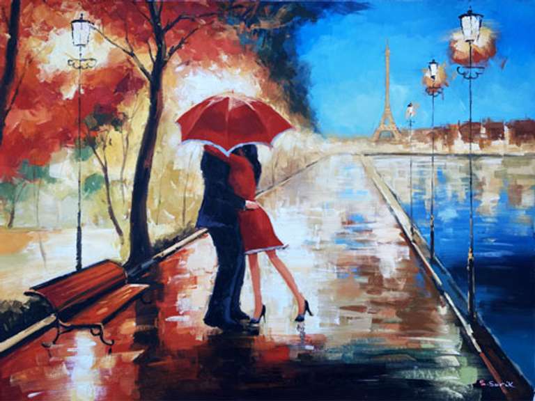 BEAUTIFUL HAND PAINTED OIL PAINTING ON CANVAS