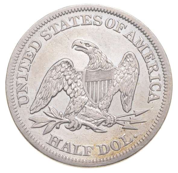 1859 Seated Liberty Half Dollar