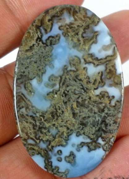 Captivating 87.50ct Australian blue Opal with matrix