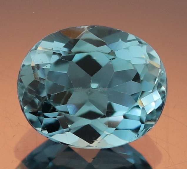 Captivating 6.03ct 10x12mm oval cut Topaz
