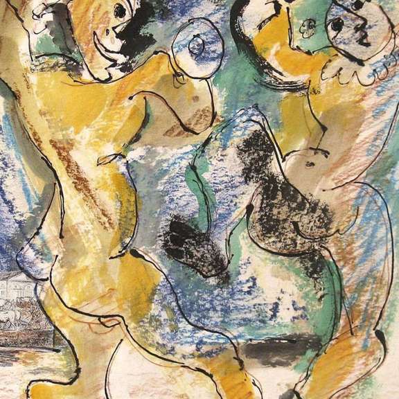 Picasso Mouton-Rothschild Label by Ensrud Original