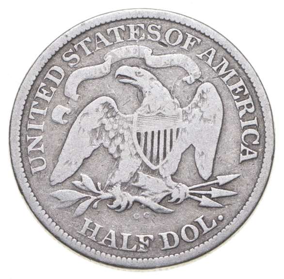 1877-CC Seated Liberty Half Dollar