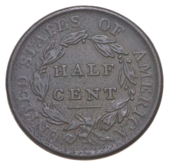 1809 Classic Head Half Cent