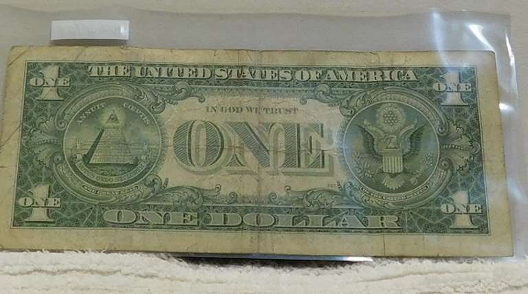 1957-A $1.00 Silver Cert, Star Note, circ