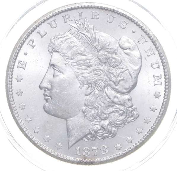 1878-CC Morgan Silver Dollar