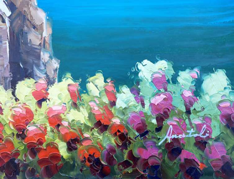 BEAUTIFUL  HAND PAINTED OIL PAINTING ON CANVAS